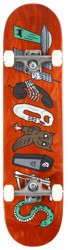 Theories Symbols 7.75 Complete Skateboard - orange