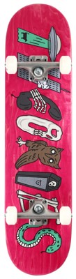 Theories Symbols 7.75 Complete Skateboard - pink - view large
