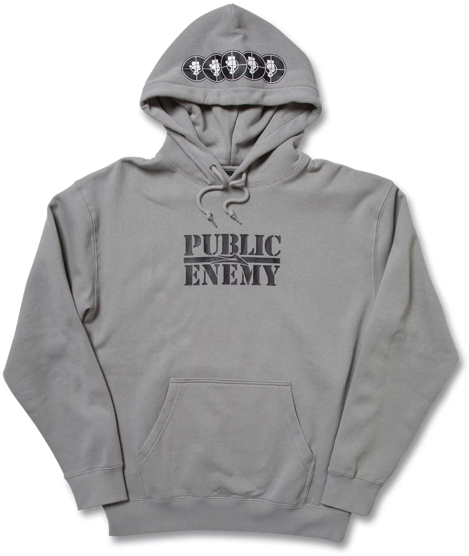 Lakai Public Enemy Classic Pullover Hood Hoodie - smoke | Tactics