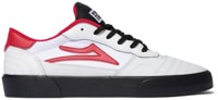 Lakai Cambridge Skate Shoes - (public enemy) white leather