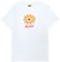 Krooked Sun Heart T-Shirt - white/red-yellow