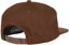 Krooked Sweatpants Redux Snapback Hat - brown - reverse