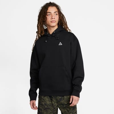 Nike ACG Tuff Fleece Hoodie - black/summit white/summit white - view large