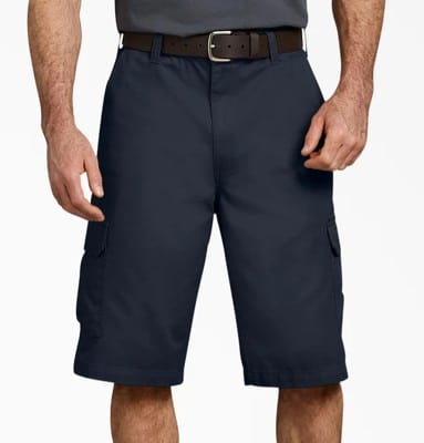Dickies Loose Fit Cargo Shorts - rinsed navy - view large