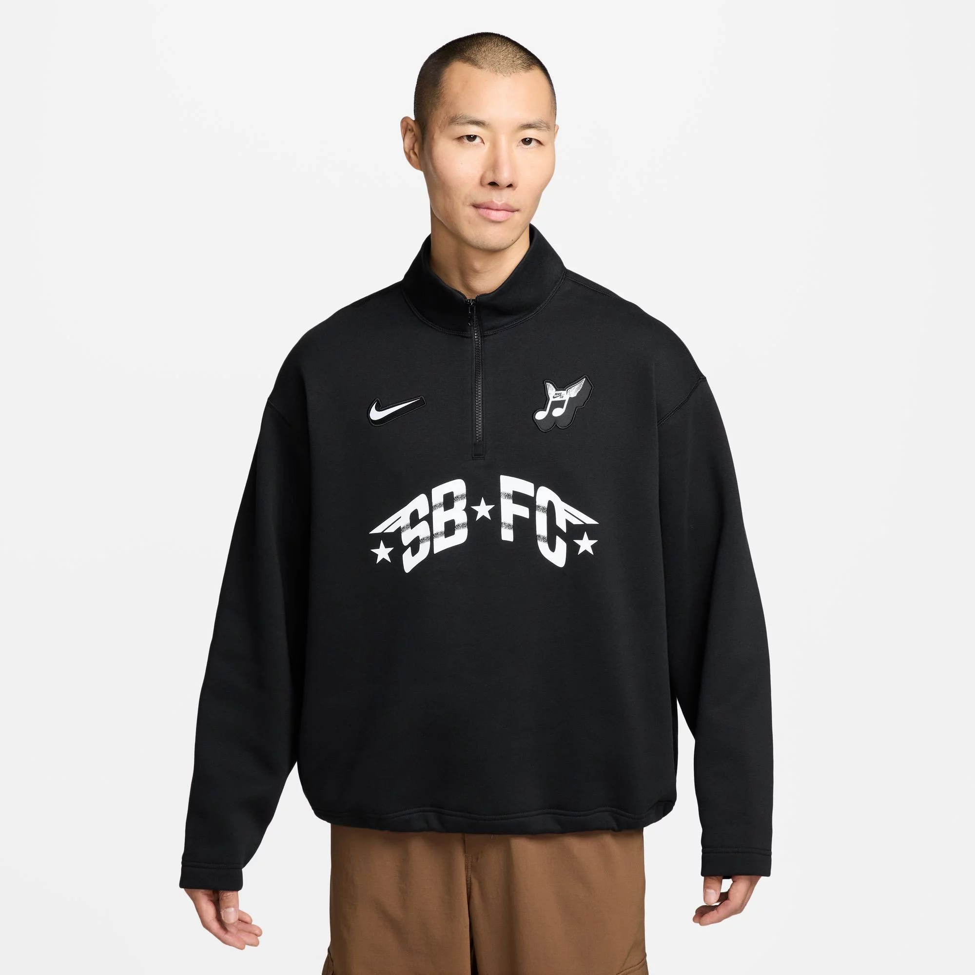 Nike SB BB WC Fleece HZ Sweatshirt - black | Tactics