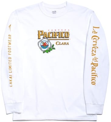 Lakai Cerveza L/S T-Shirt - white - view large