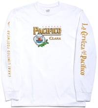 Lakai Cerveza L/S T-Shirt - white