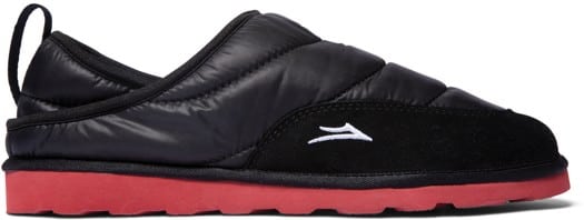 Lakai Owen Slipper - (public enemy) black nylon/red - view large