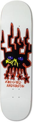 Krooked Manderson Skulling 8.38 Skateboard Deck - assorted - view large