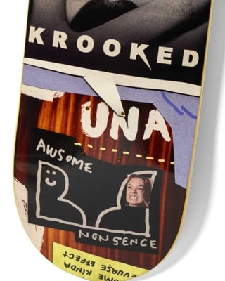 Krooked Una Nonsense 8.28 Skateboard Deck - assorted | Tactics