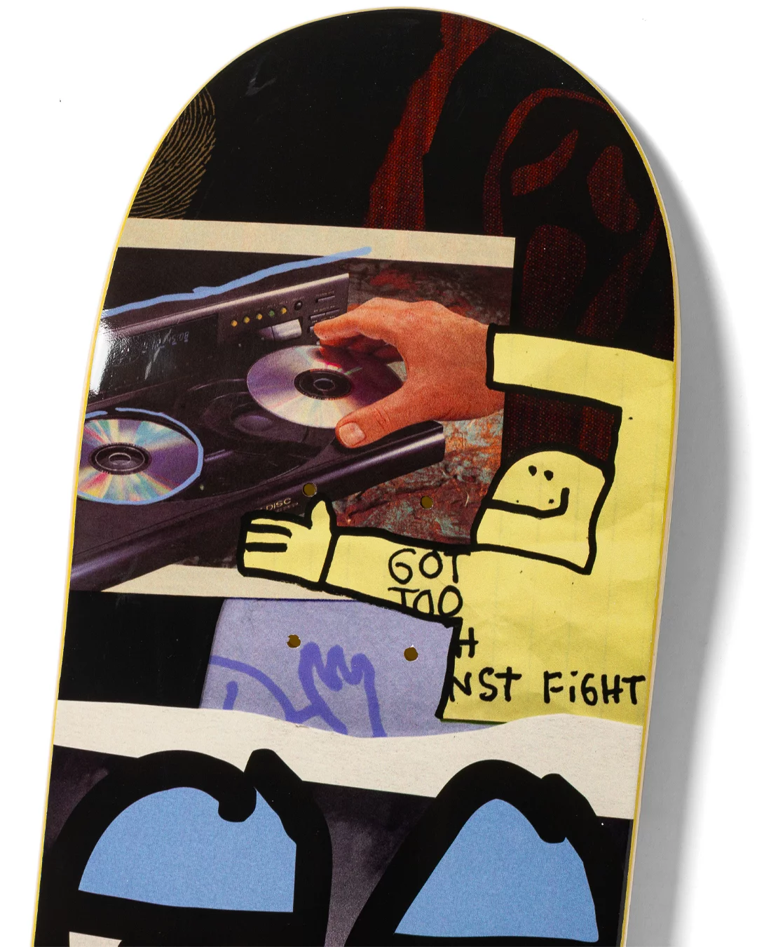 Krooked Una Nonsense 8.28 Skateboard Deck - assorted | Tactics
