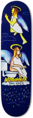 Krooked Knox Angel 8.5 Skateboard Deck - assorted - view large