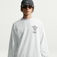 Nike ACG Tuff Fleece Dri-Fit Crew Sweatshirt - summit white/black