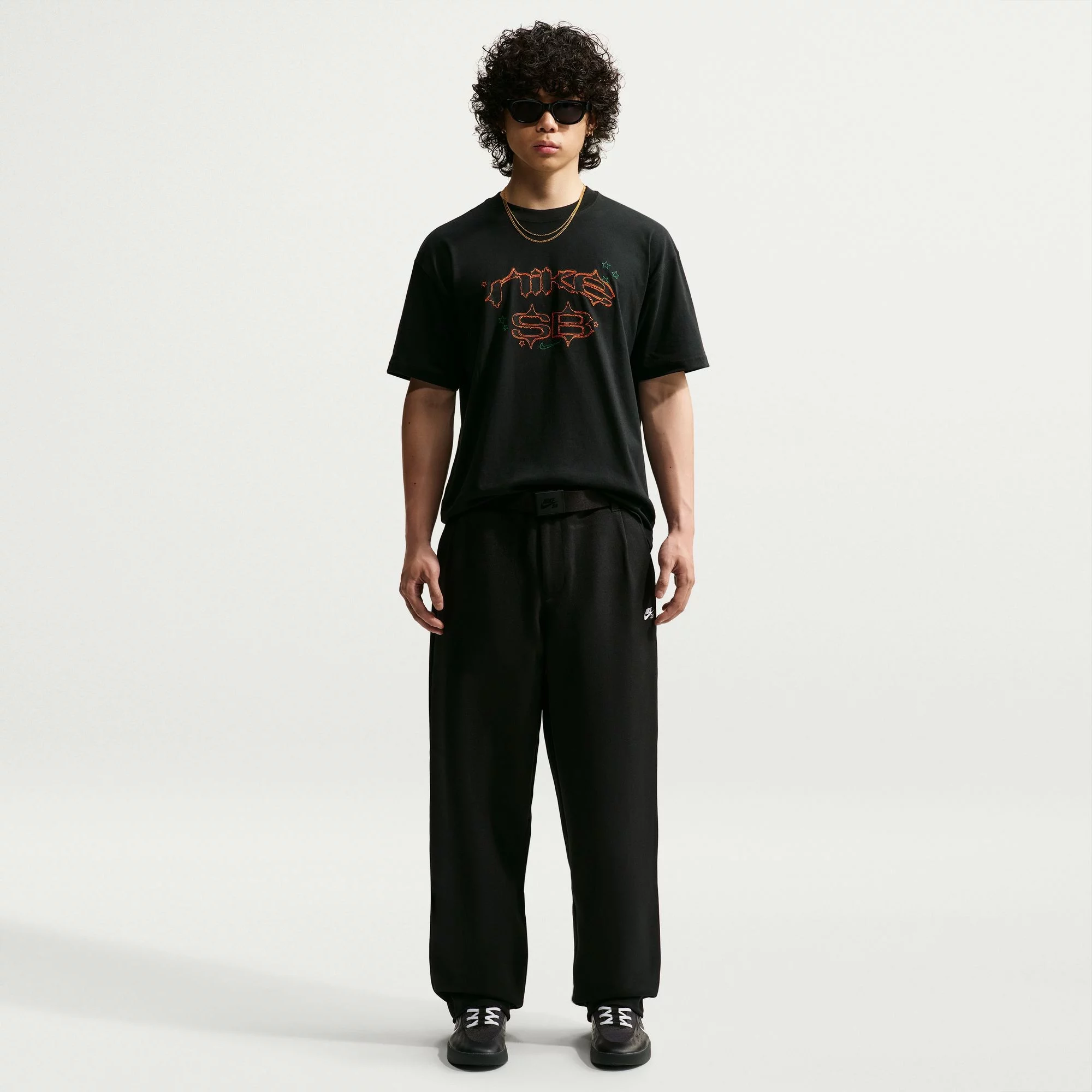 Nike SB Albatross Sk8 Slack Pants - black/white | Tactics