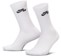 Nike SB ED ELVD Crew 3-Pack Sock - white/black