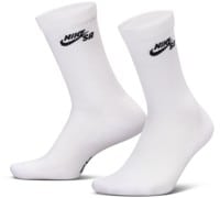 Nike SB ED ELVD Crew 3-Pack Sock - white/black