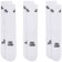 Nike SB ED ELVD Crew 3-Pack Sock - white/black - alternate