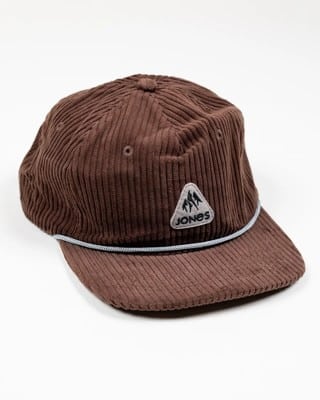 Jones Fresh Corduroy Organic Cotton Snapback Hat - coffee brown - view large