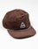 Jones Fresh Corduroy Organic Cotton Snapback Hat - coffee brown