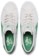 Lakai Flaco II Skate Shoes - cream/green suede - top