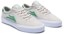 Lakai Flaco II Skate Shoes - cream/green suede - alternate