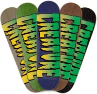 Creature Logo Stumps 8.51 Skateboard Deck - (assorted)