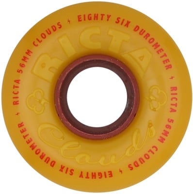 Ricta Cloud Cruiser Skateboard Wheels - mustard (86a) - view large