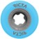 Ricta Clouds 92a Skateboard Wheels - light blue asphalt (92a) - reverse