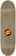 Santa Cruz Flame Dot 7.25 Skateboard Deck - (assorted) - top