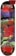 Creature Baekkel Warriors 8.6 VX Skateboard Deck - red ink reveal