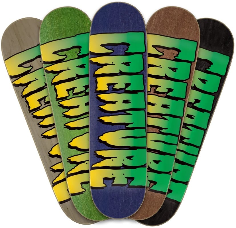 Logo Stumps Assorted 8.60in x 31.95in Creature Decks 8.0