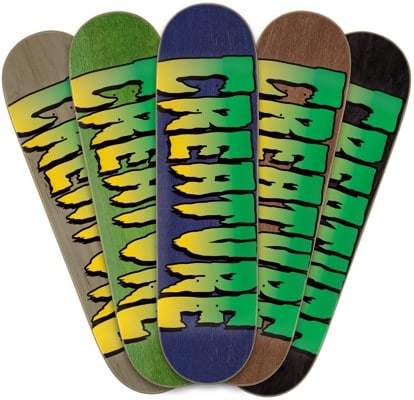 Creature Logo Stumps Assorted 8.60in x 31.95in Creature Decks - view large