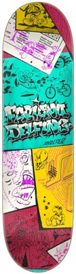 Santa Cruz Delfino Scribble FeelBase 8.25 Skateboard Deck - view large