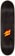 Santa Cruz Flame Dot 8.6 Skateboard Deck - top