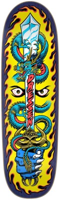Santa Cruz Dressen Sword 9.25 Skateboard Deck - view large