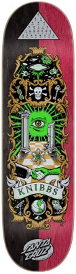 Santa Cruz Knibbs Cryptic 8.5 Skateboard Deck - black/red - view large