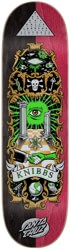 Santa Cruz Knibbs Cryptic 8.5 Skateboard Deck - black/red