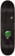 Santa Cruz Knibbs Cryptic 8.5 Skateboard Deck - black/red - top