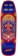 Santa Cruz Delfino Pinball 9.14 Wheel Wells Skateboard Deck - red