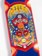Santa Cruz Delfino Pinball 9.14 Wheel Wells Skateboard Deck - red - detail