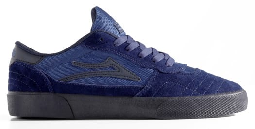 Lakai Cambridge Skate Shoes - estate blue suede monochrome - view large