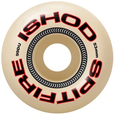 Spitfire Ishod Pro Formula Four Lock-In Classic Skateboard Wheels - natural (99d) - view large