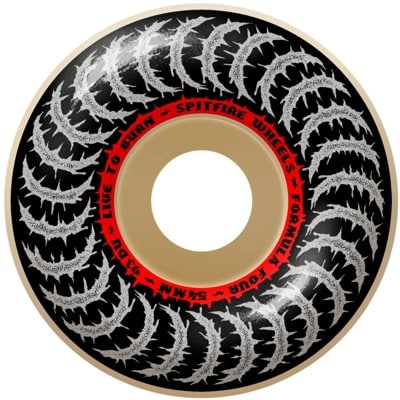 Spitfire Formula Four 93 Deathmask II Classic Skateboard Wheels - natural (93d) - view large