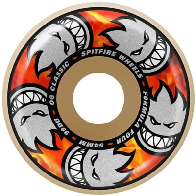 Spitfire Multiball Formula Four OG Classics Skateboard Wheels - natural (99d) - view large