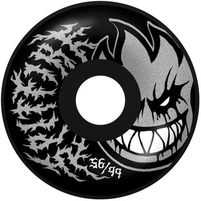 Spitfire Formula Four 99 Deathmask II Bighead Skateboard Wheels - black (99d) - view large
