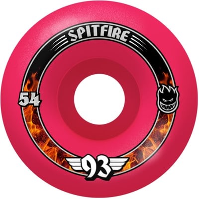 Spitfire Formula Four 93 Radial Skateboard Wheels - pink 54 (93d) - view large