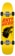 Anti-Hero Deluxe Hellhounds Complete Skateboard - yellow