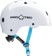 ProTec JR Classic Fit Certified Skate Helmet - gloss white - side