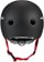 ProTec JR Classic Fit Certified Skate Helmet - matte black - back