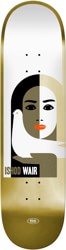Real Ishod Peace LTD Foil 8.25 Skateboard Deck - gold foil